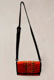 Accordion Wallet Orange Pattern
