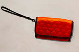 Accordion Wallet Dark Orange