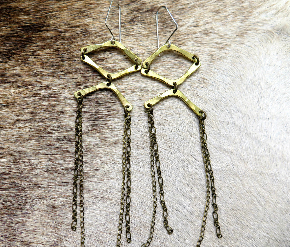 Dzi Earrings