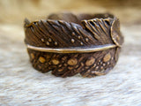 Cielo Feather Cuff