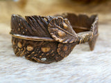 Cielo Feather Cuff