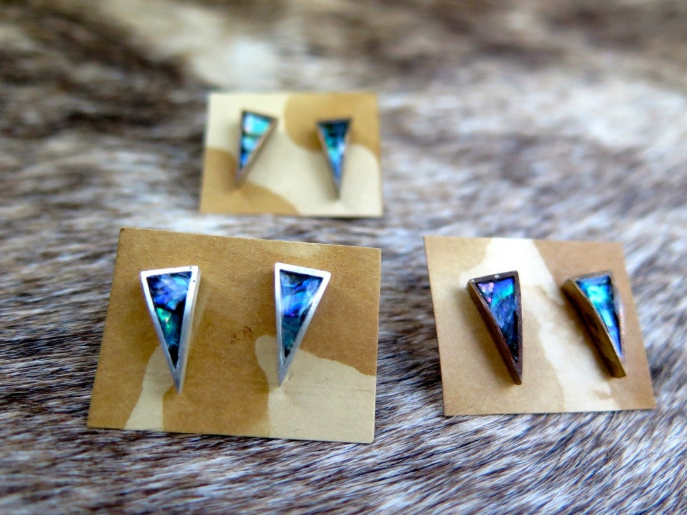 Abalone Inlay Earrings