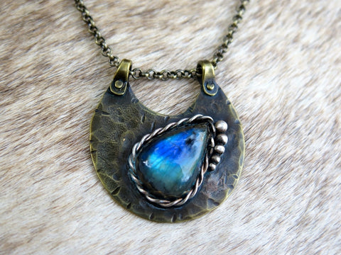 Labradorite Crescent