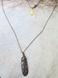 Mini Feather Necklace