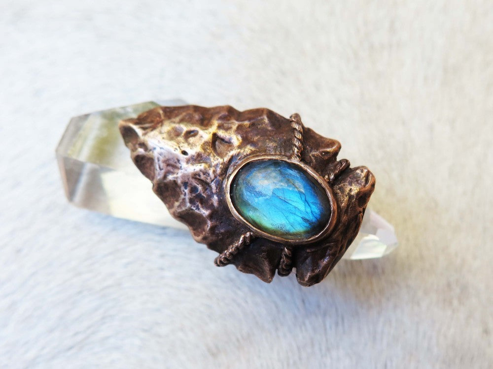 Oraibi- Labradorite Ring