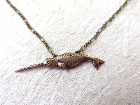 Mini Narwhal Pendant