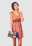 Kilim Clutch Teal