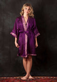 Kimono Robe with French Crepe Lining