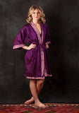 Kimono Robe with French Crepe Lining