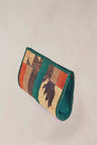 Kilim Clutch Teal