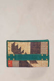 Kilim Clutch Teal