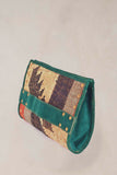 Kilim Clutch Teal