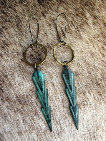 Verde Dagger Earrings