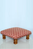 Silk Saree and Wooden Stool